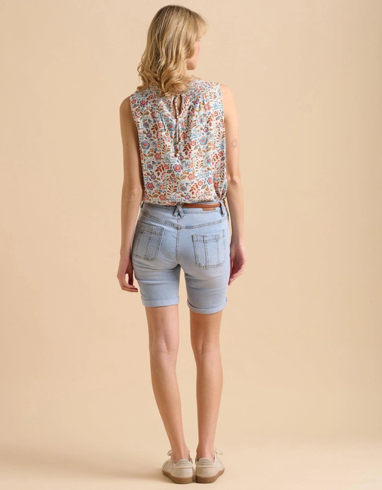 Cream Secret Garden Vest
