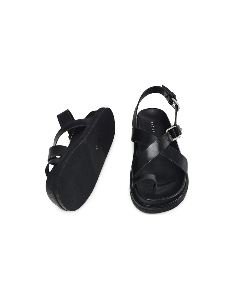 Norway Walk Crossover Footbed Black