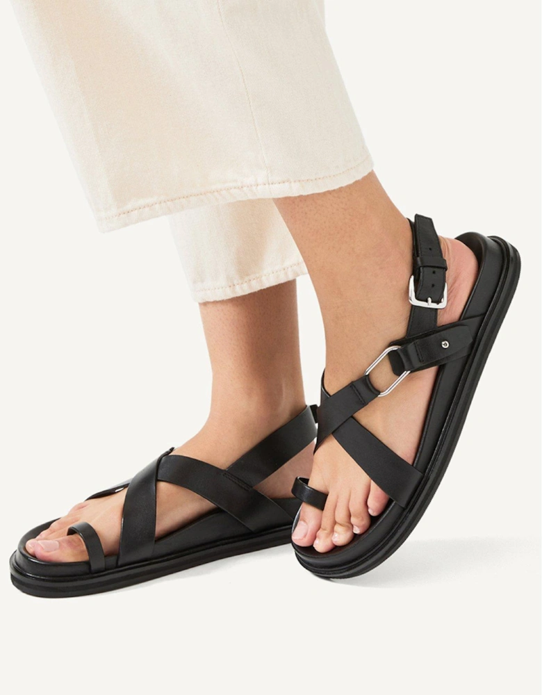 Norway Walk Crossover Footbed Black