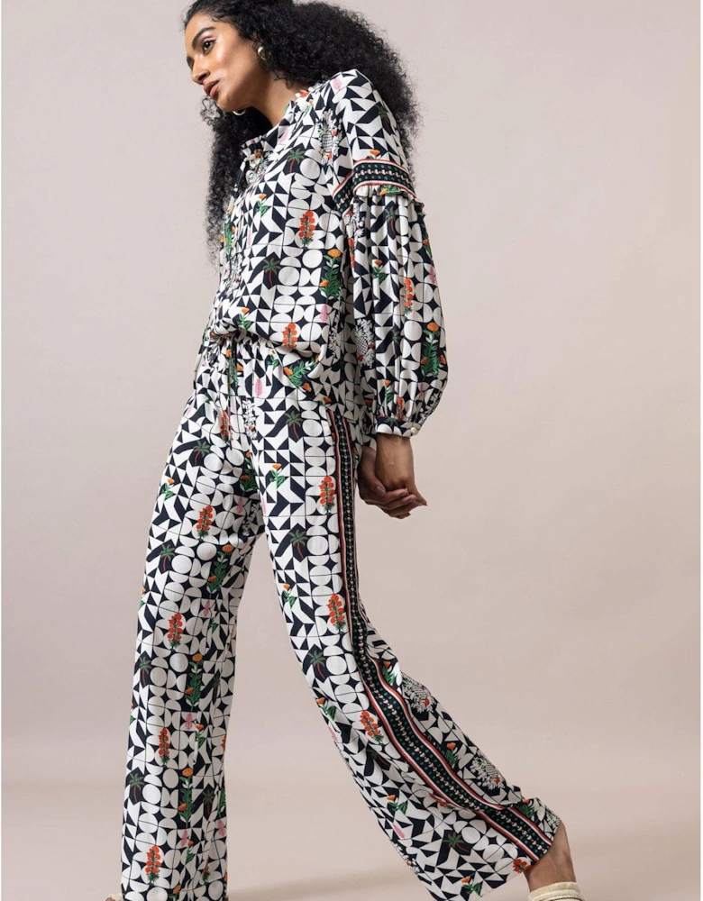 Denise Floral Print Pant