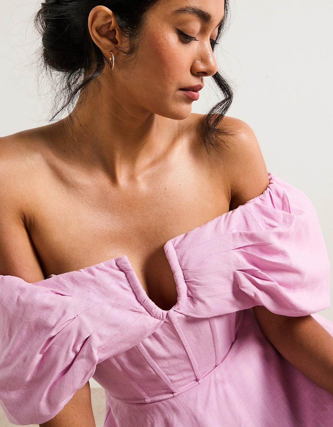 Kara Mini Dress - Pink