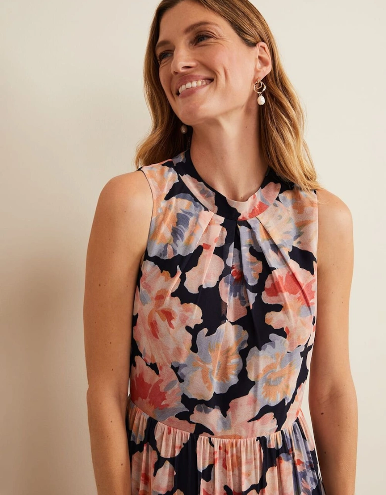Vora Printed Tiered Maxi Dress