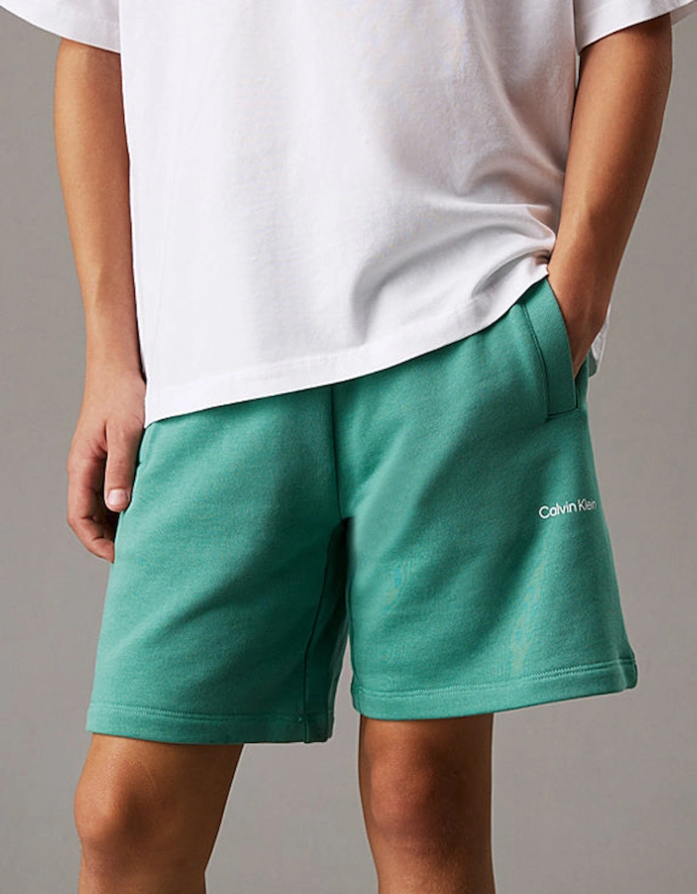BOYS GREEN SHORTS