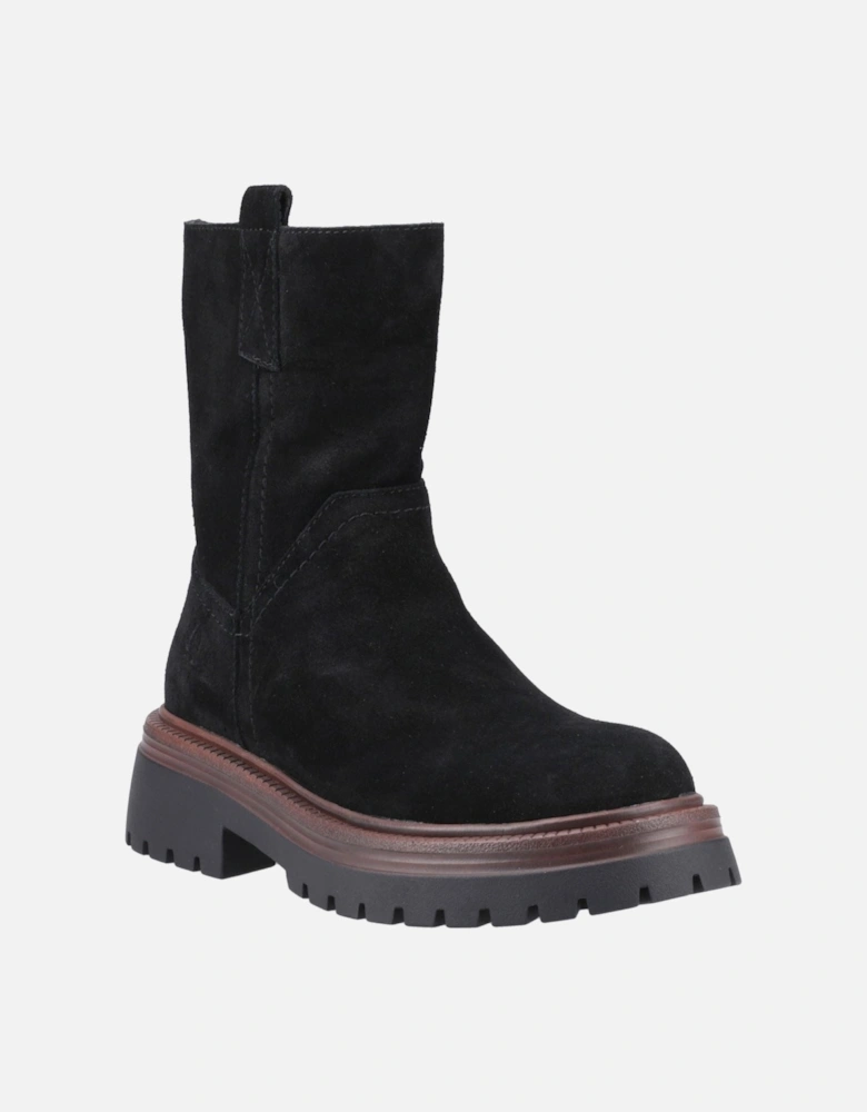 Rebecca Suede Women's Black Boots