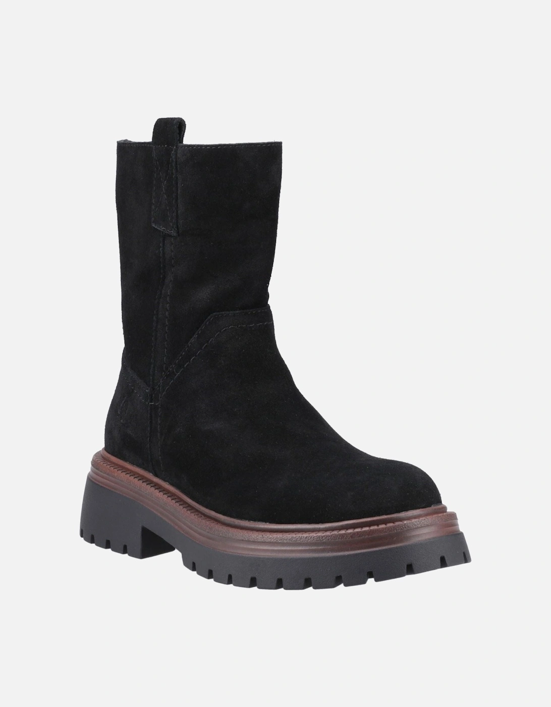 Rebecca Suede Women's Black Boots, 6 of 5