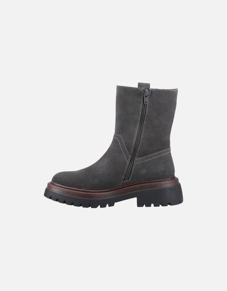 Rebecca Suede Women's Charcoal Boots