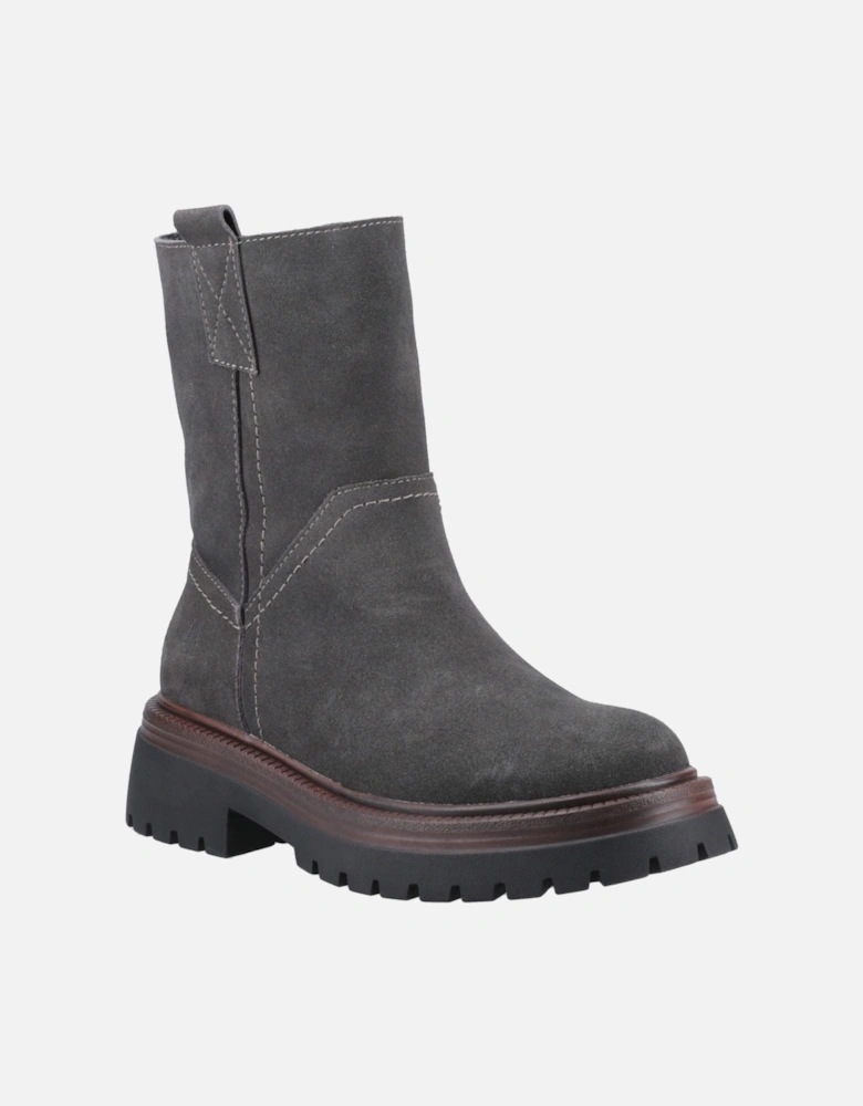 Rebecca Suede Women's Charcoal Boots