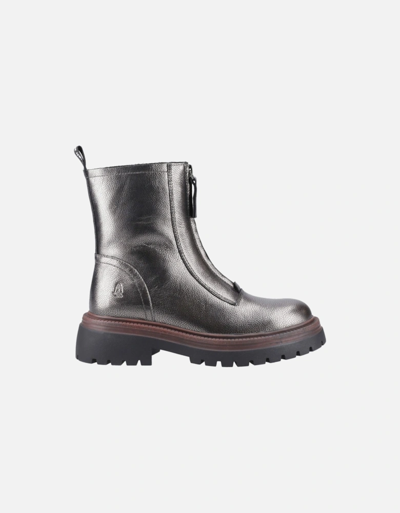 Roxanna Leather Women's Pewter Boots