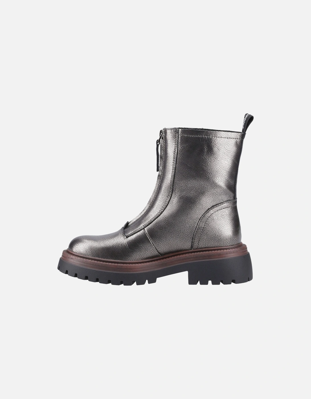 Roxanna Leather Women's Pewter Boots
