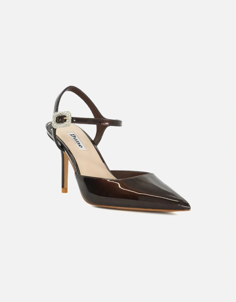 Dune Channel Women's Brown Shoes