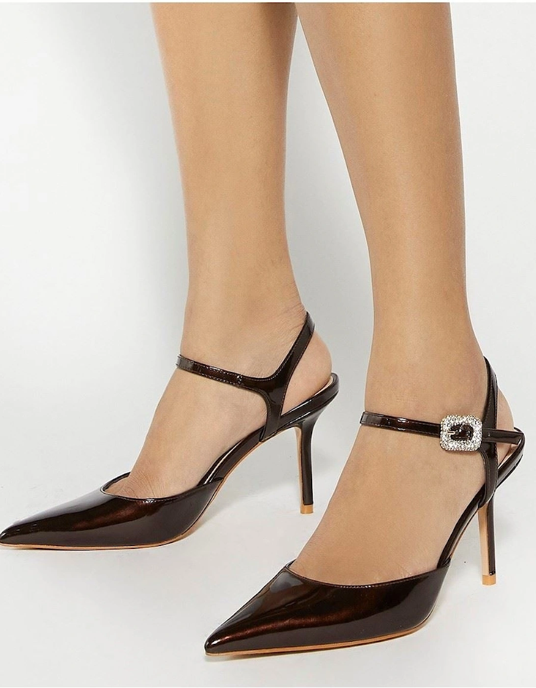 Dune Channel Women's Brown Shoes