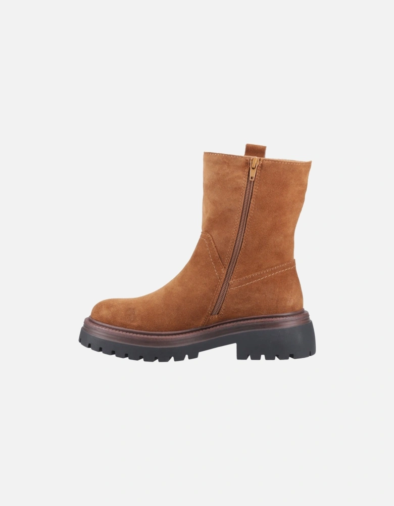 Rebecca Suede Women's Tan Boots