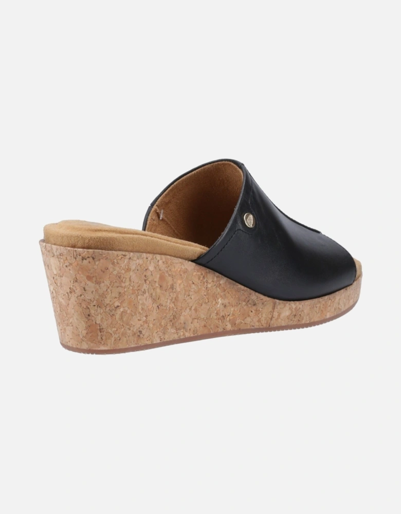 Willow Leather Women's Black Wedges
