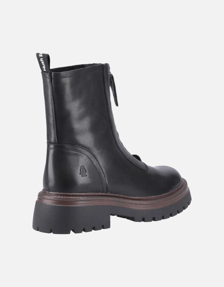 Roxanna Leather Women's Black Leather Boots