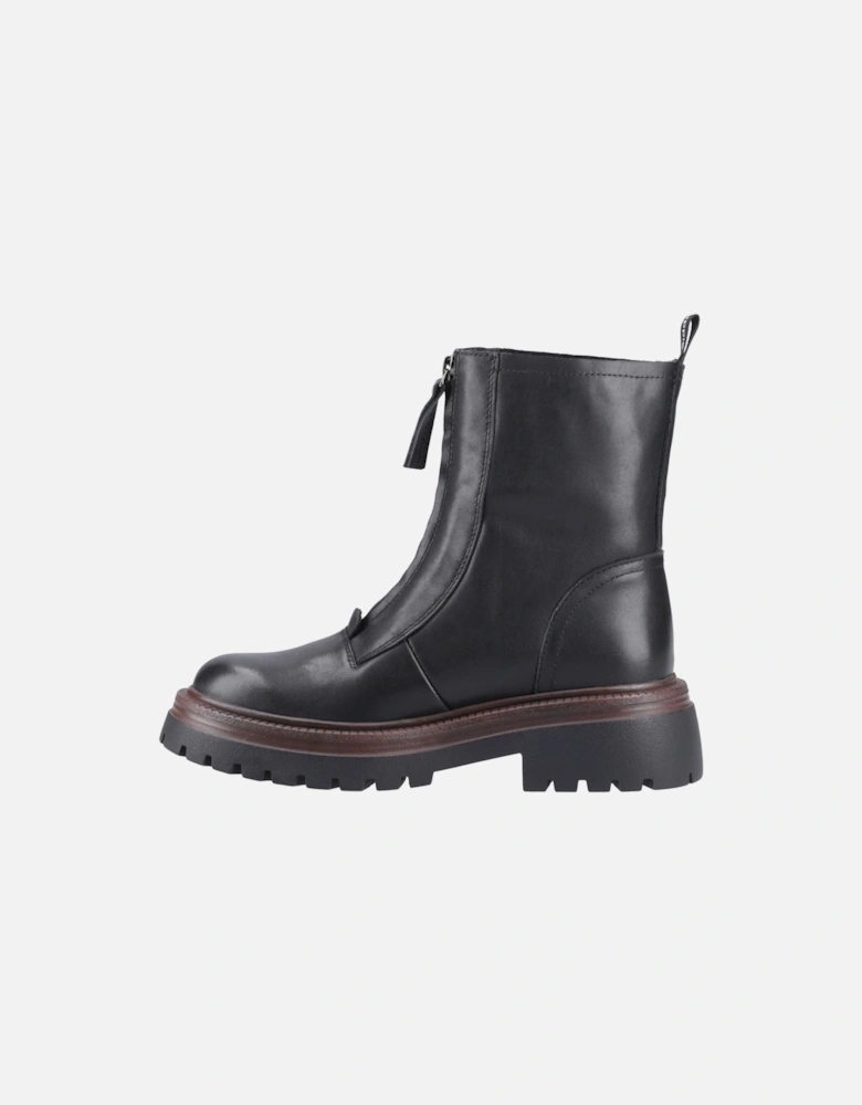 Roxanna Leather Women's Black Leather Boots