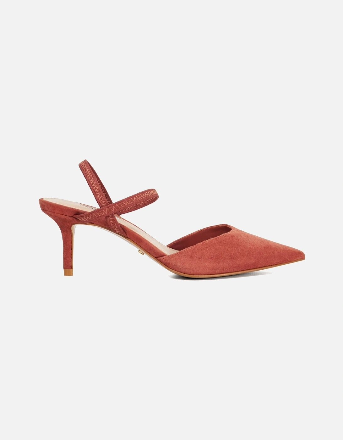 Dune Classical Leather Women's Coral Shoes