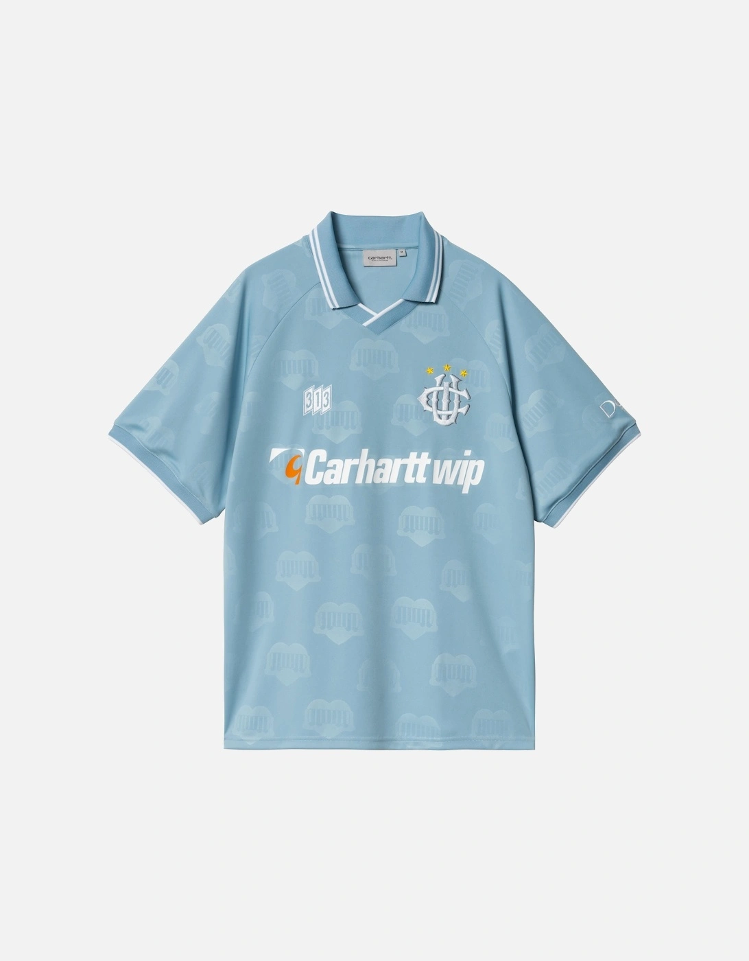 Hartt's Football T Shirt Jacquard - Bluebird, 3 of 2