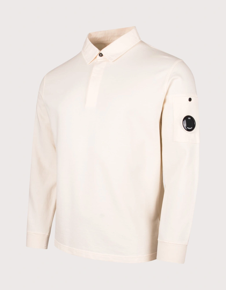 Lens Polo Collar Sweatshirt