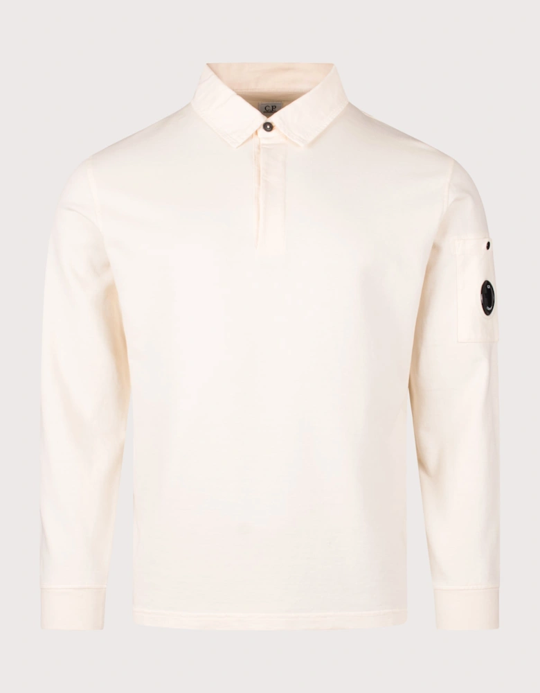Lens Polo Collar Sweatshirt