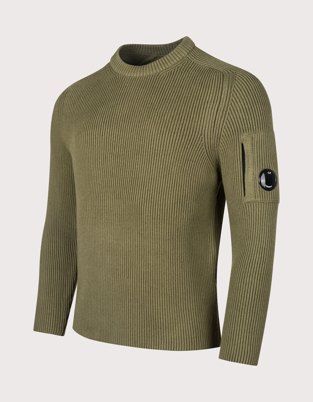Lens Ribbed Crew Neck Jumper, 5 of 4