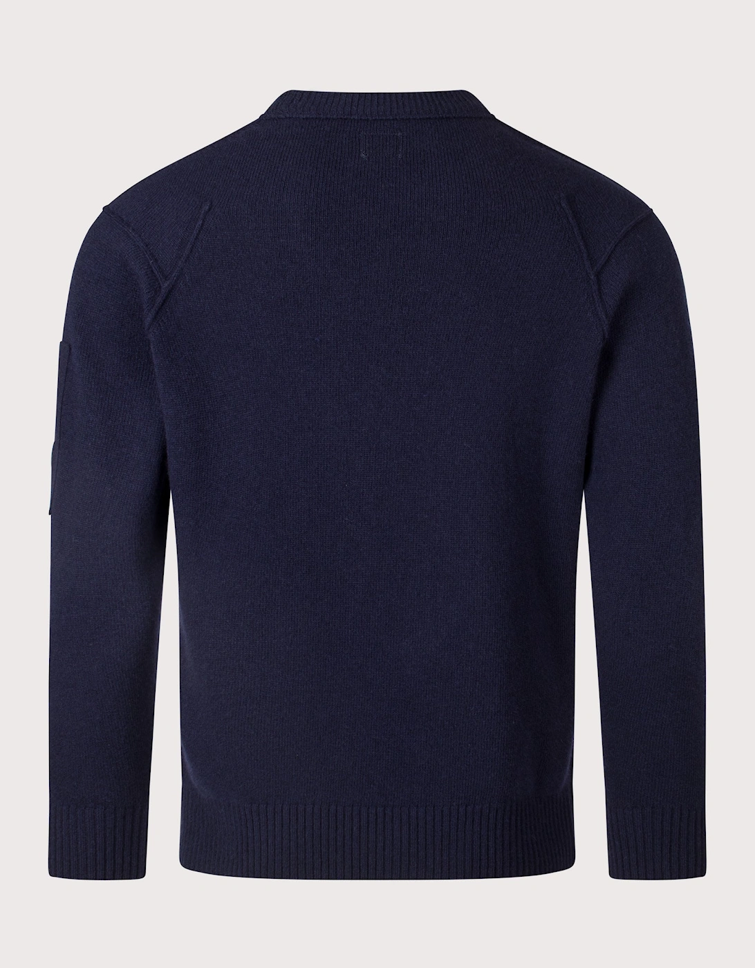 Lambswool Lens Crew Neck Jumper