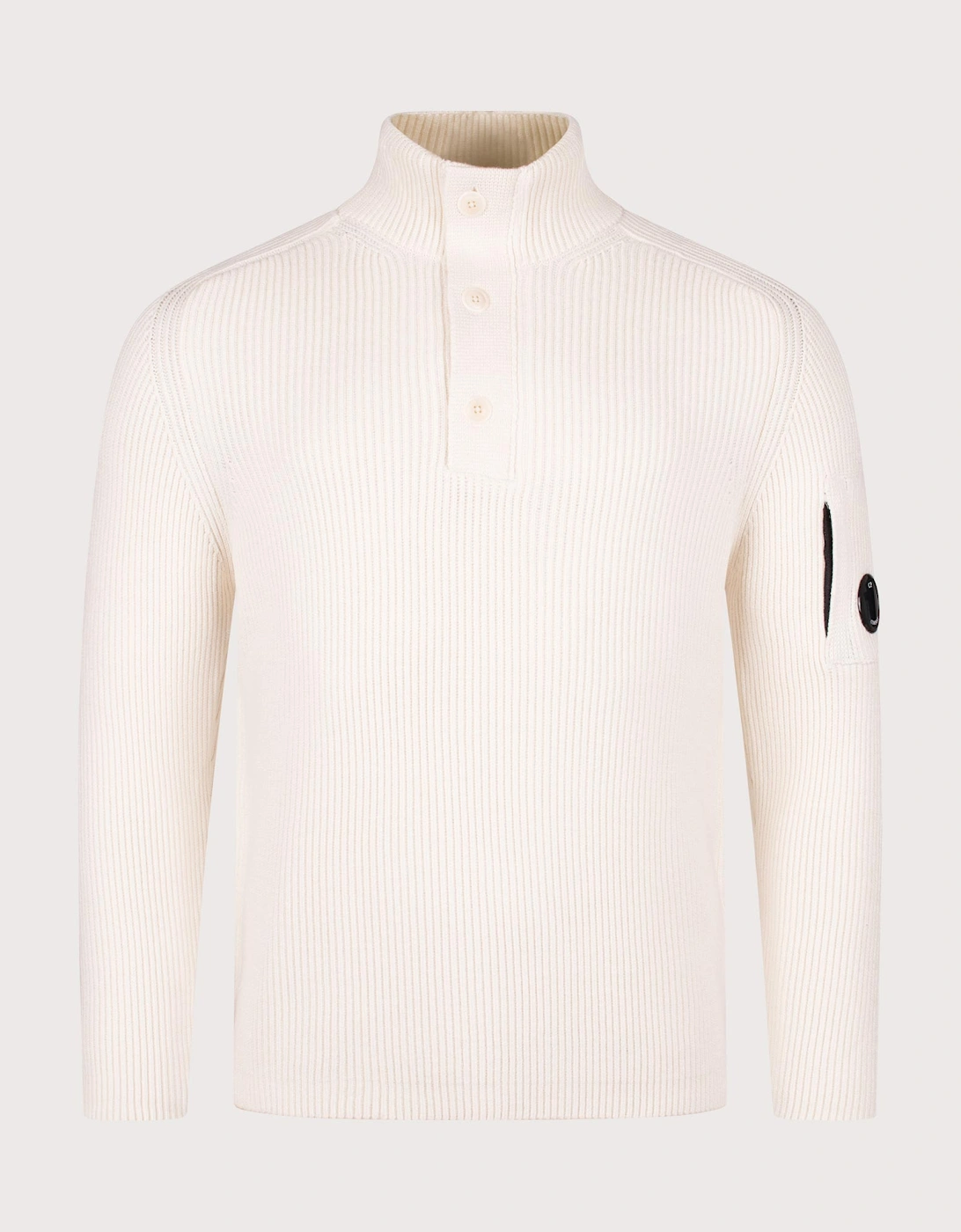 Lens Ribbed Knit Jumper