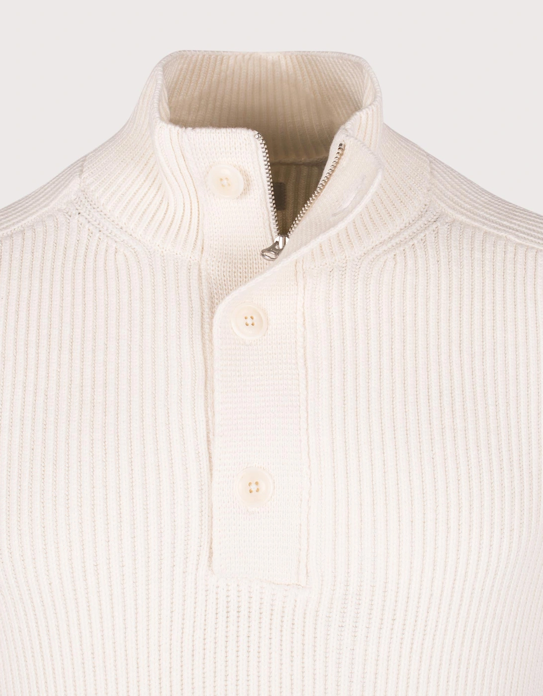 Lens Ribbed Knit Jumper