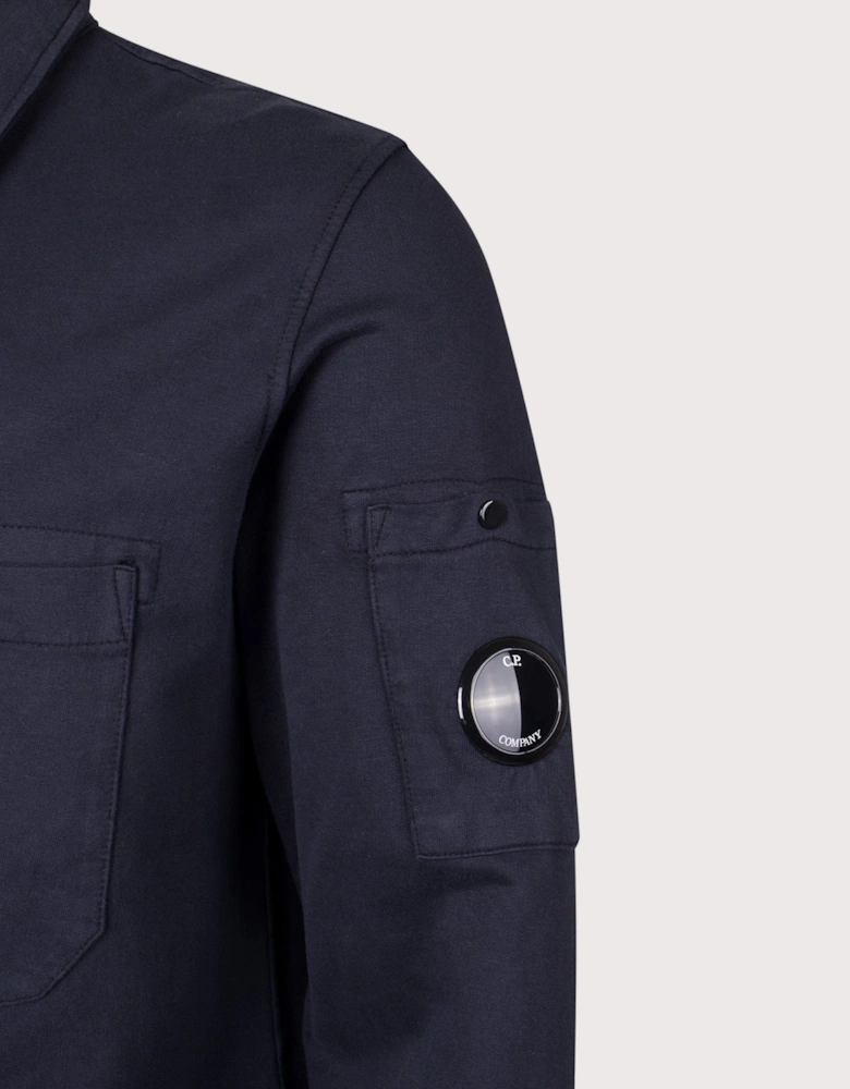 Fleece Lens Full Zip Sweatshirt