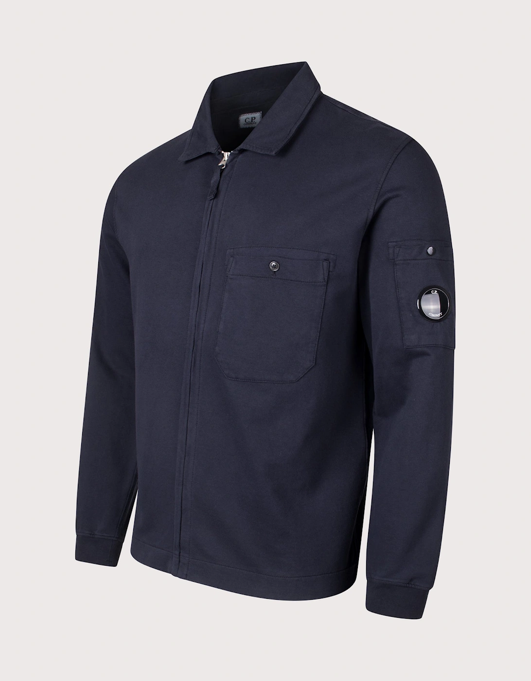 Fleece Lens Full Zip Sweatshirt, 5 of 4