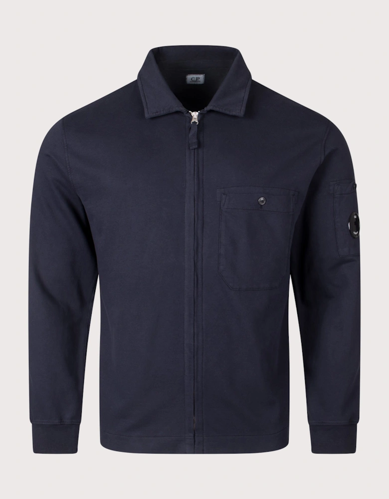 Fleece Lens Full Zip Sweatshirt