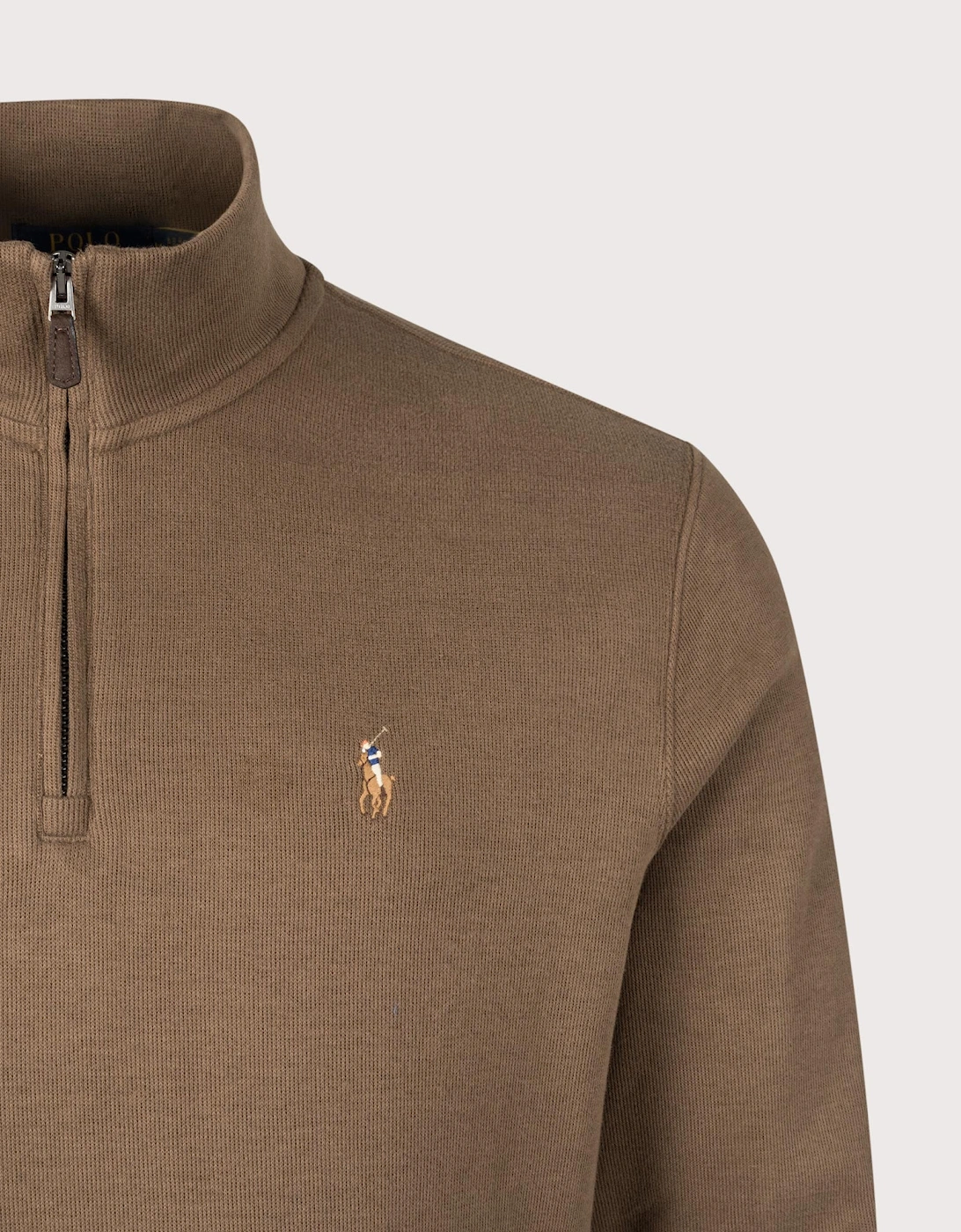 Estate-Rib Quarter Zip Knit