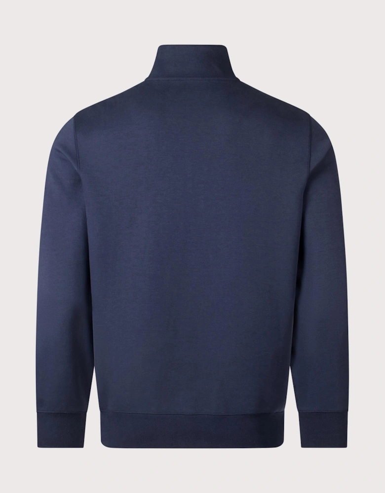 Double Knit Quarter Zip Sweatshirt