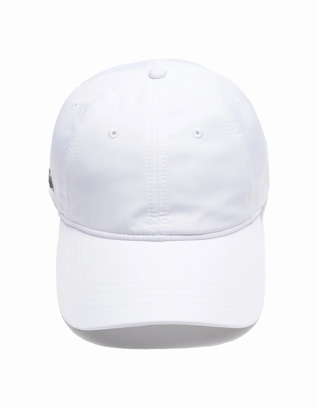 Sport Lightweight Diamond Taffeta Baseball Cap White