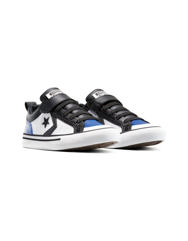 Kids Pro Blaze Trainers - Black/White/Blue