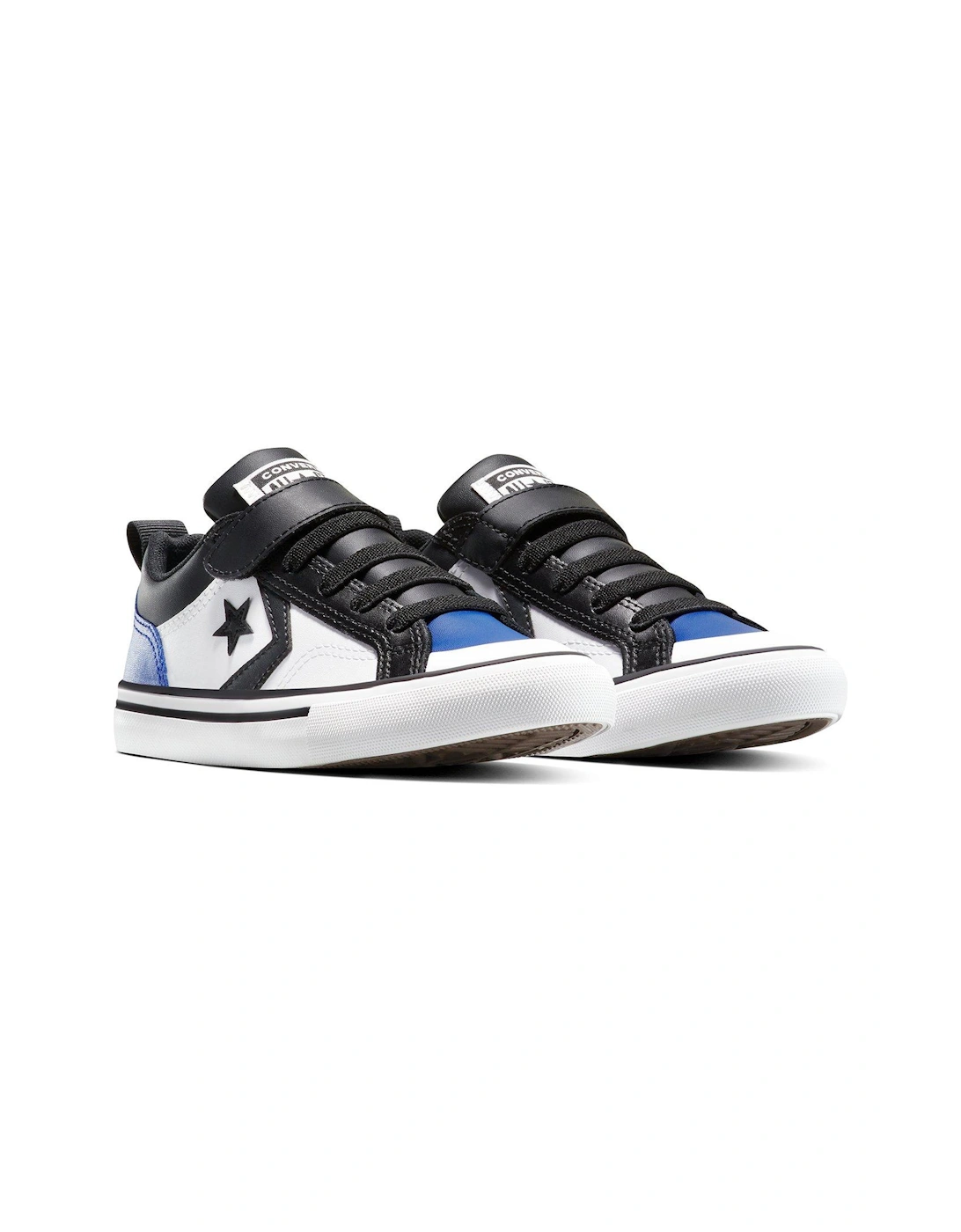 Kids Pro Blaze Trainers - Black/White/Blue