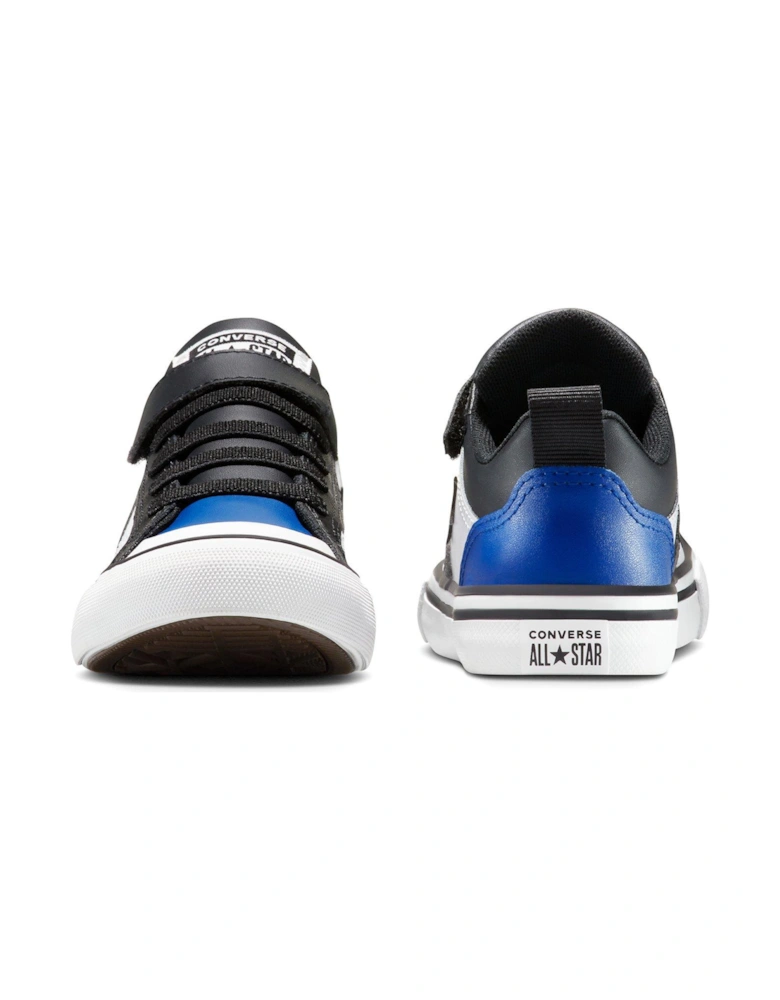 Kids Pro Blaze Trainers - Black/White/Blue