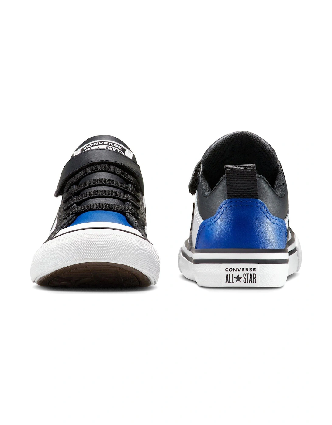 Kids Pro Blaze Trainers - Black/White/Blue
