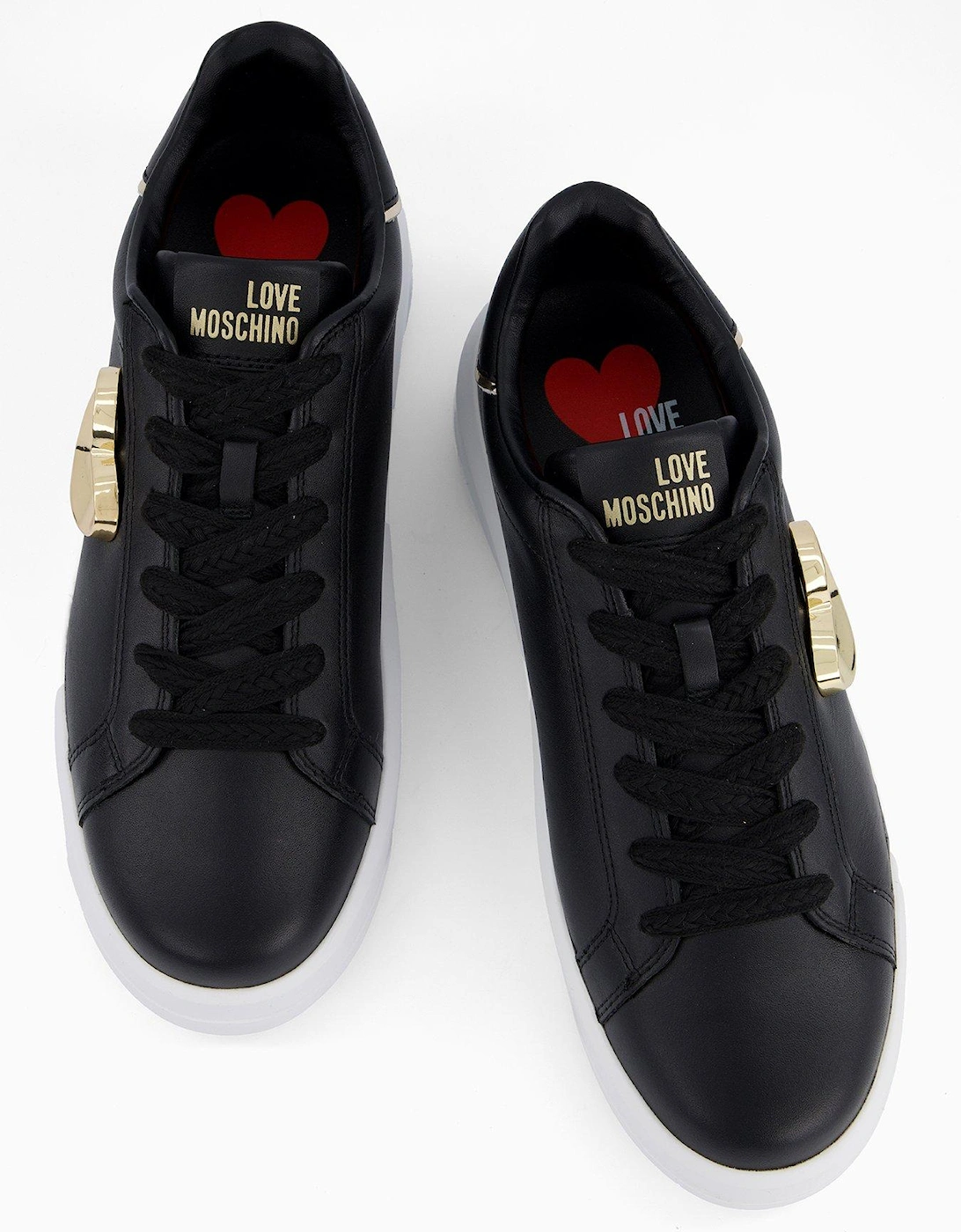 Heart Logo Trainer - Black/Platinum