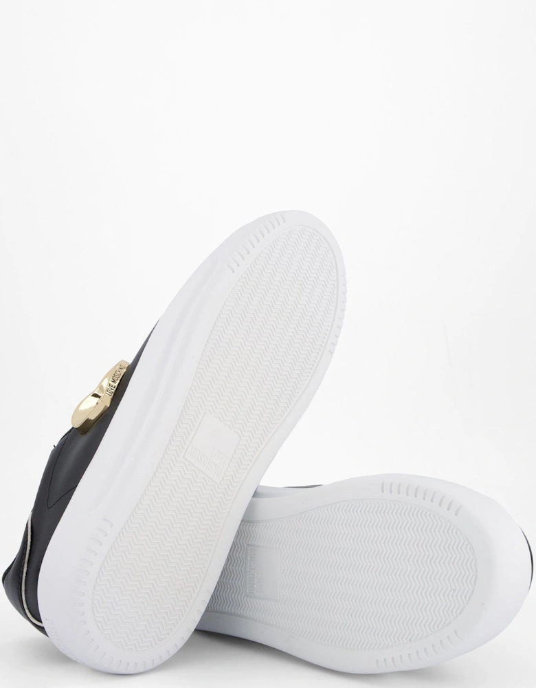 Heart Logo Trainer - Black/Platinum
