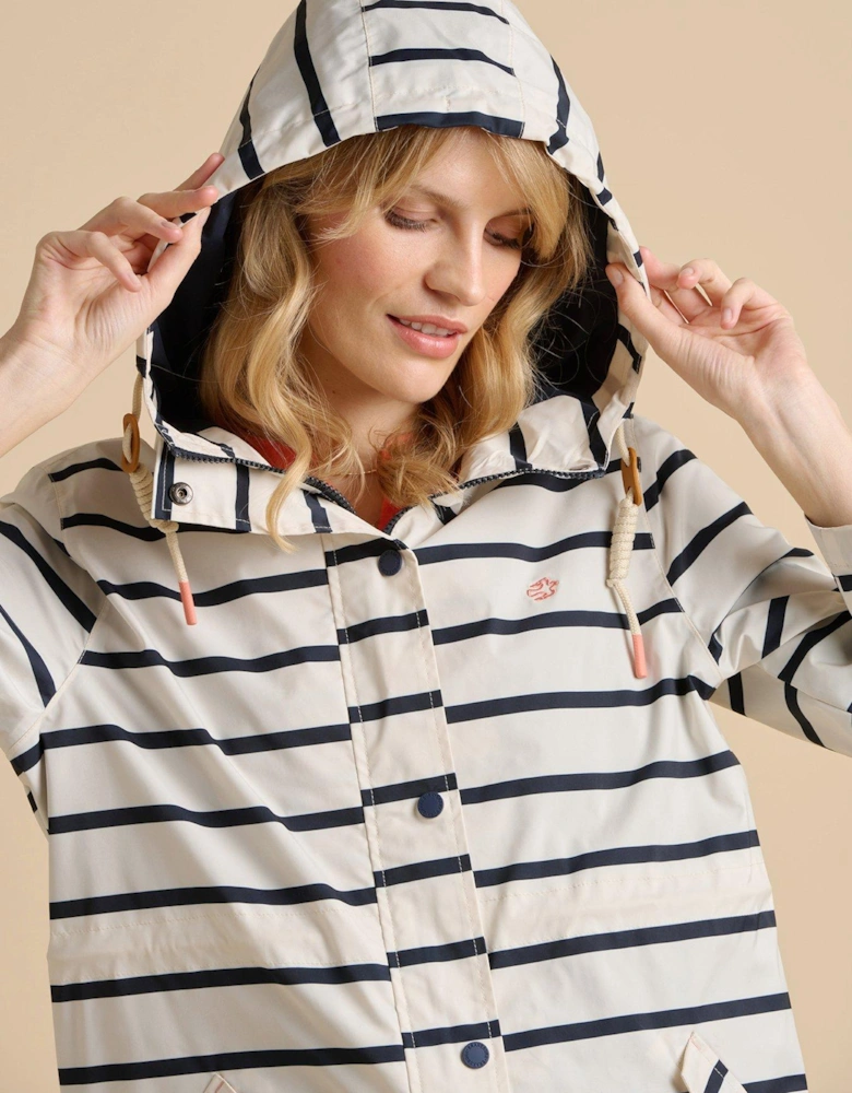 Stripe Rain Jacket