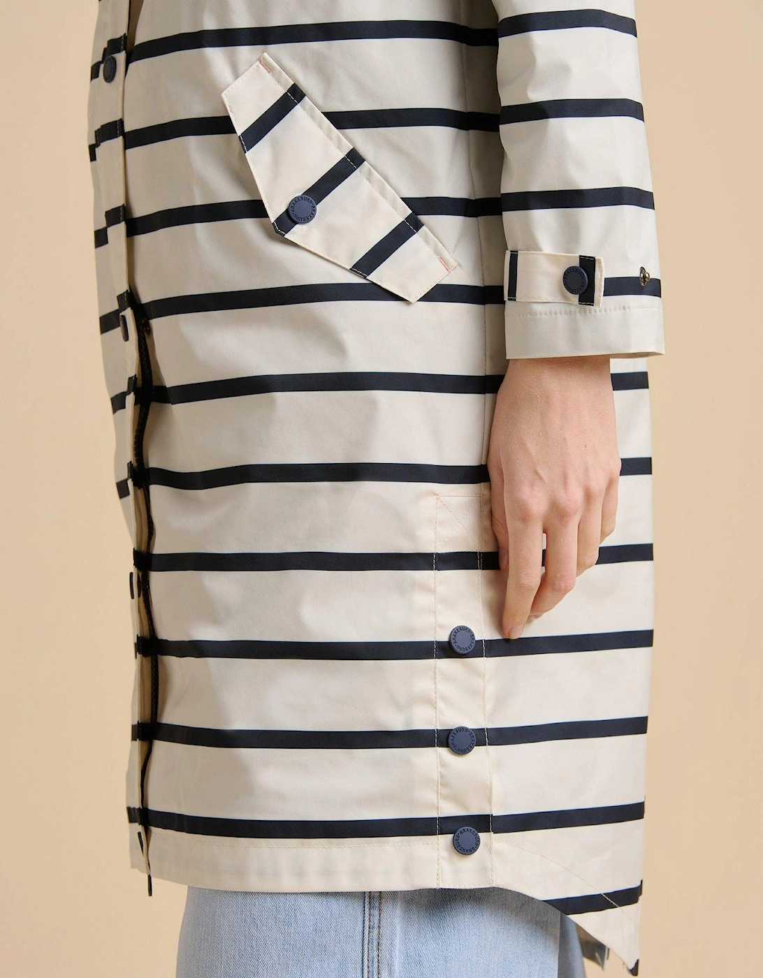 Stripe Rain Jacket
