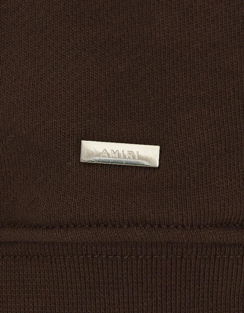 MA BAR LOGO HOODIE BROWN