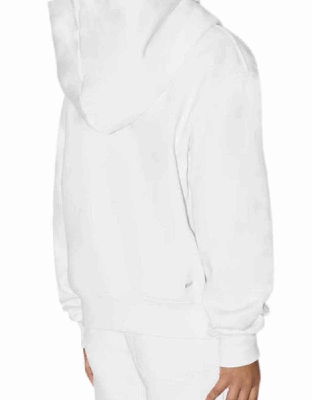 KIDS MA LOGO HOODIE WHITE / BLUE
