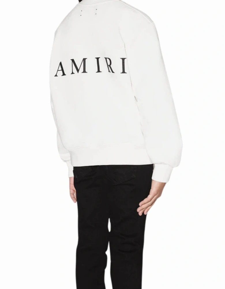 KIDS MA LOGO CREWNECK WHITE / BLACK