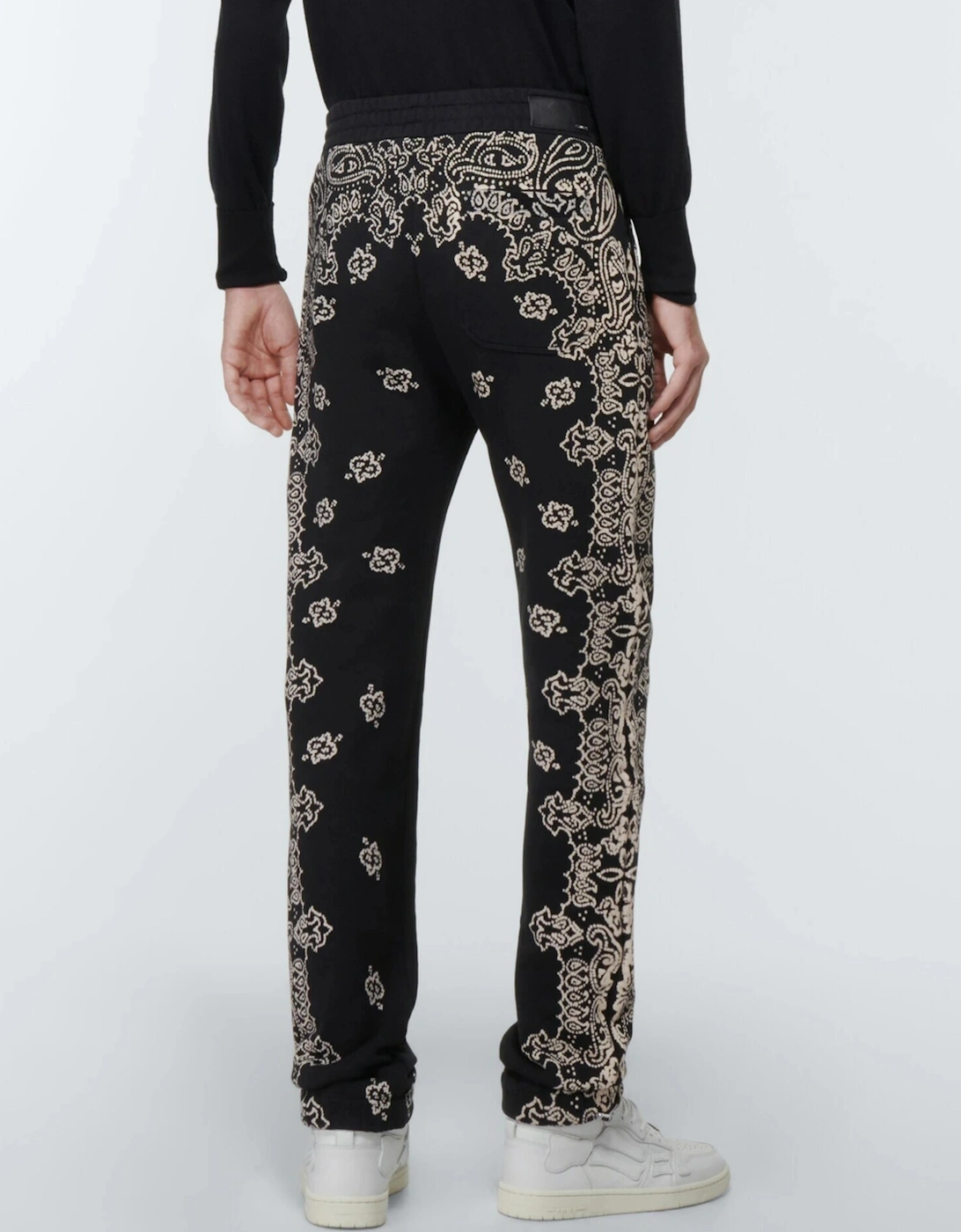 BLEACH BANDANA SWEATPANTS BLACK