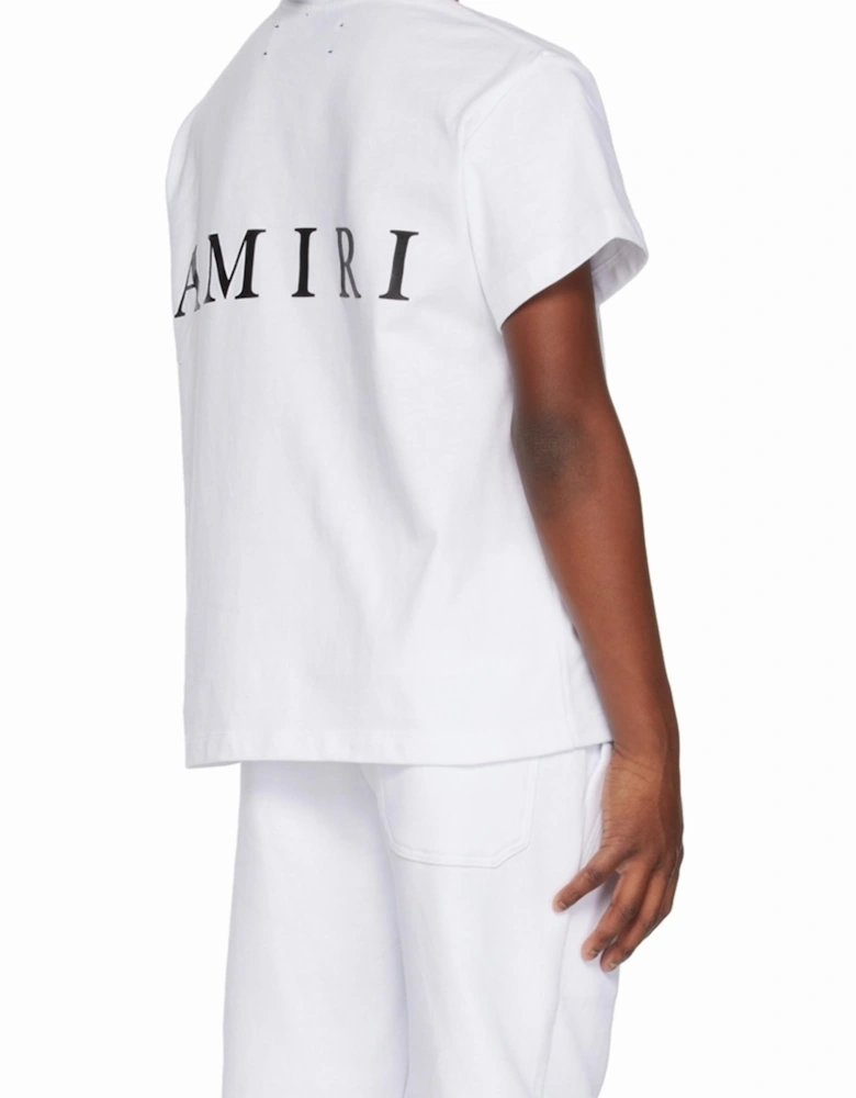 KIDS MA LOGO TEE WHITE