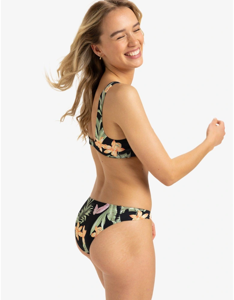 Womens Beach Classics Moderate Basic Pant Separate Bottom Swimsuit - Black