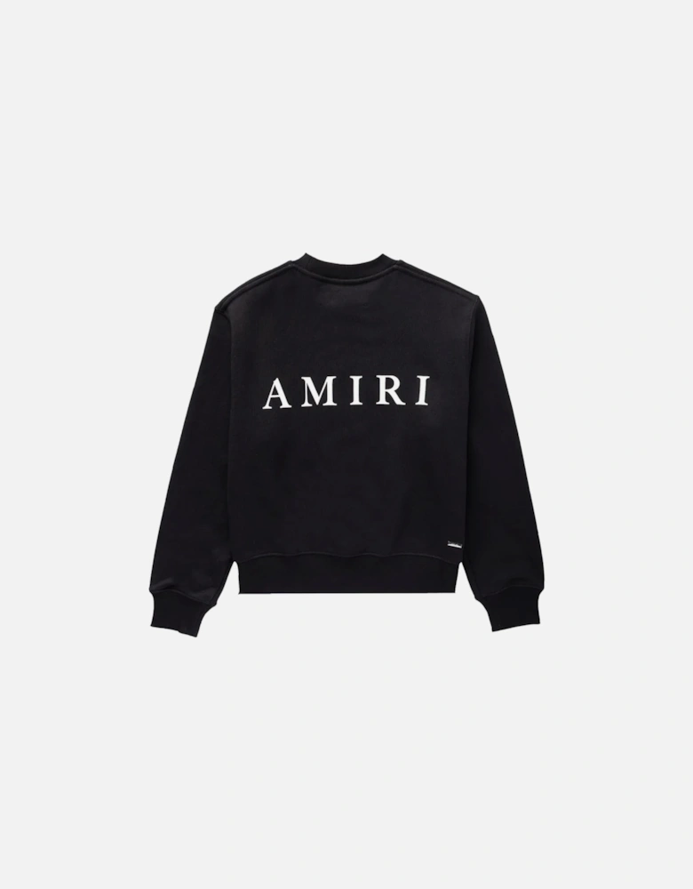 KIDS MA LOGO CREWNECK BLACK