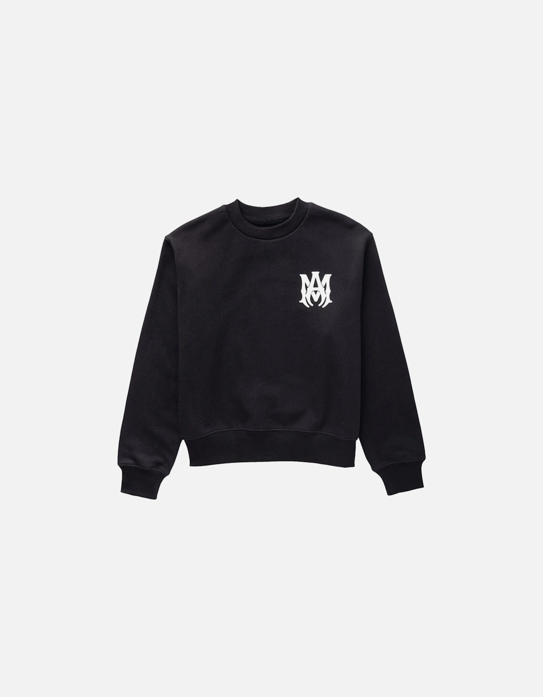 KIDS MA LOGO CREWNECK BLACK, 3 of 2