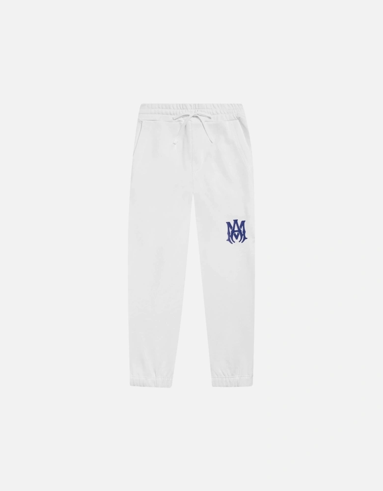 KIDS MA LOGO SWEATPANTS WHITE / BLUE